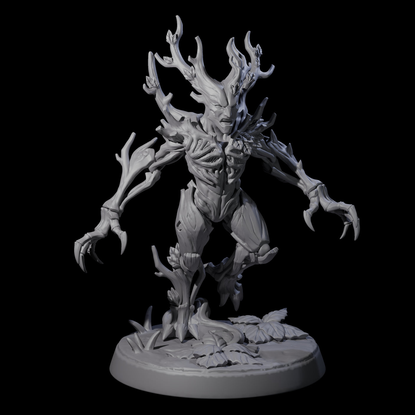 Six Thorny Twig Blights Miniature for Dungeons and Dragons, Pathfinder or other TTRPGs