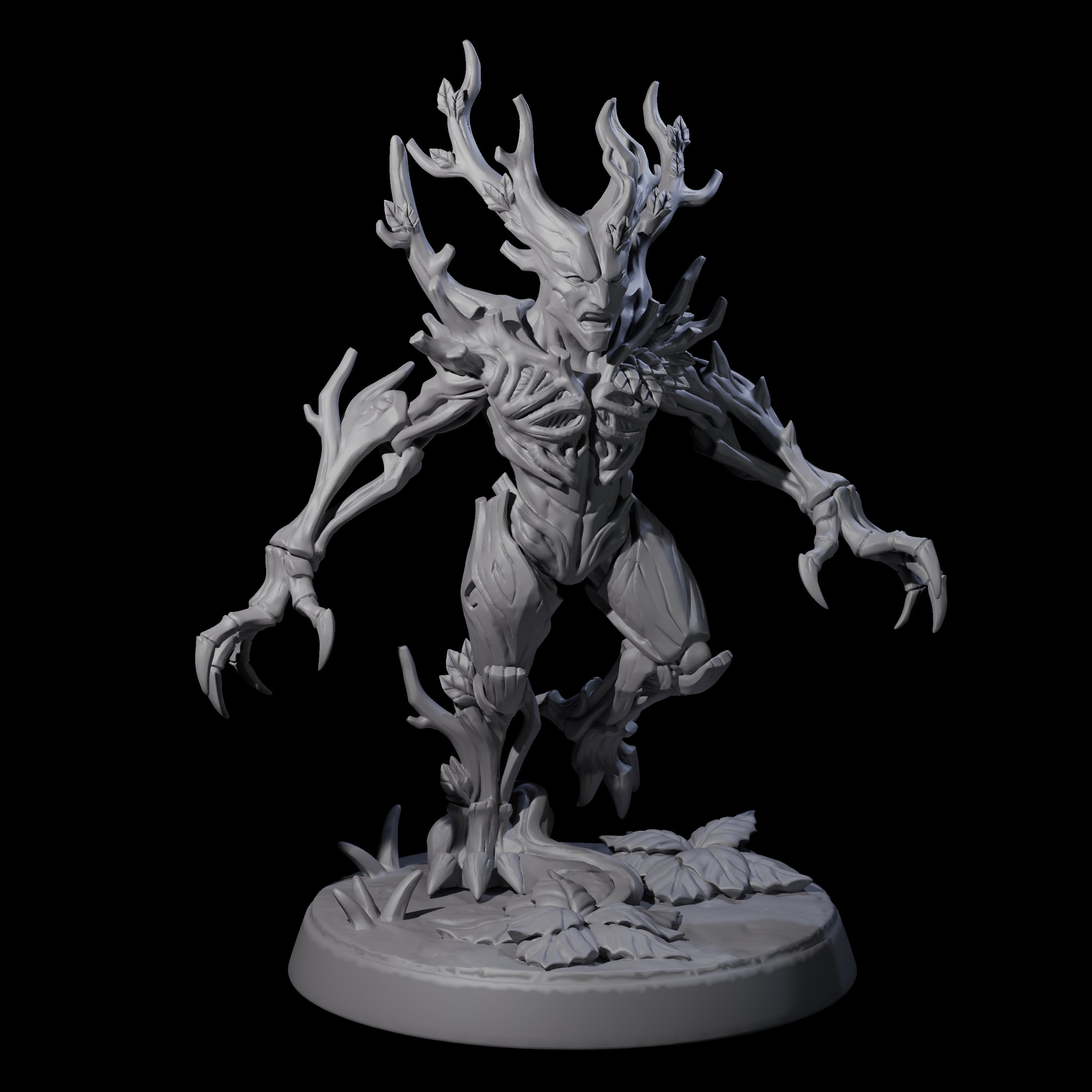 Six Thorny Twig Blights Miniature for Dungeons and Dragons, Pathfinder or other TTRPGs
