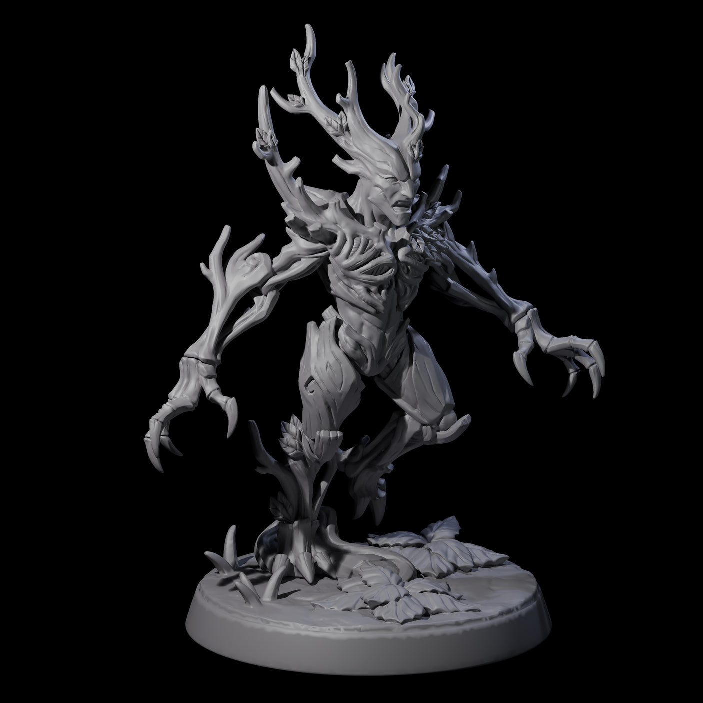 Six Thorny Twig Blights Miniature for Dungeons and Dragons, Pathfinder or other TTRPGs