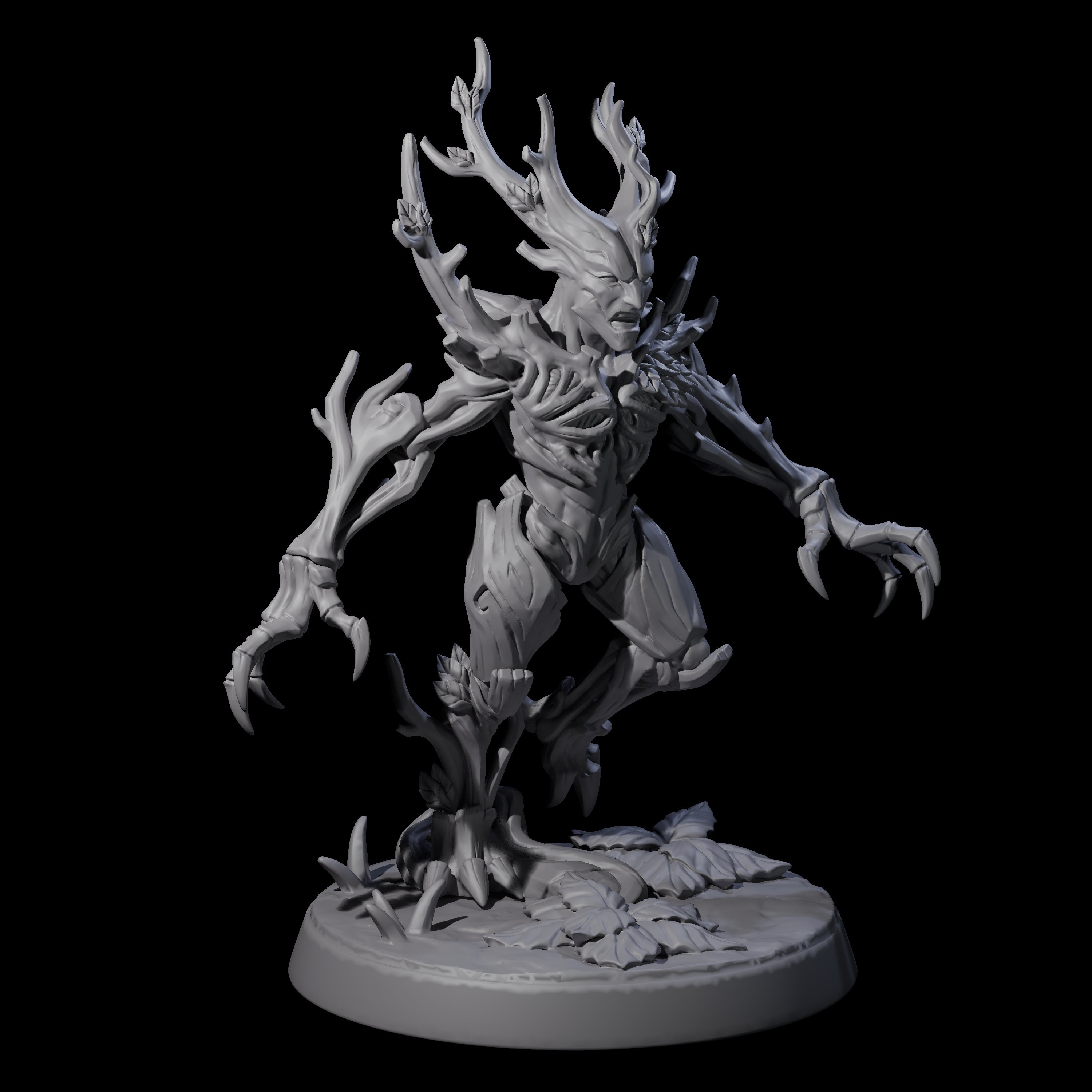 Six Thorny Twig Blights Miniature for Dungeons and Dragons, Pathfinder or other TTRPGs