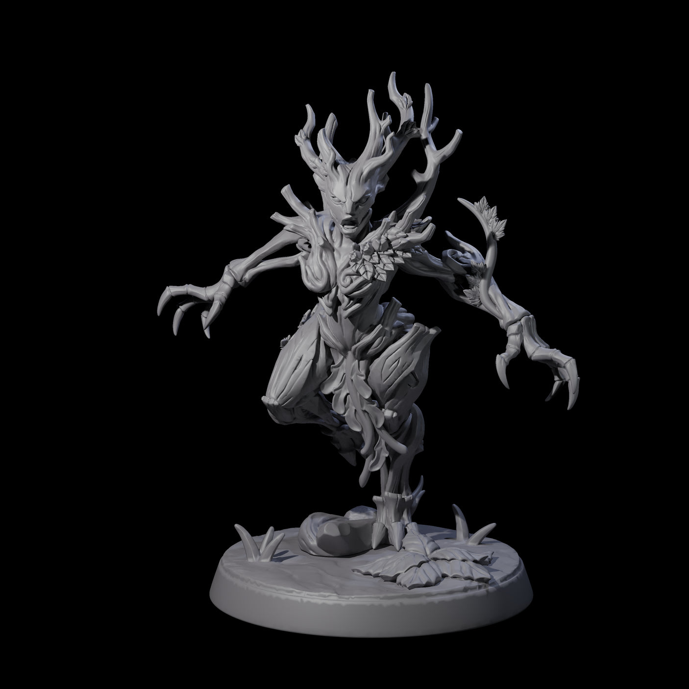 Six Thorny Twig Blights Miniature for Dungeons and Dragons, Pathfinder or other TTRPGs