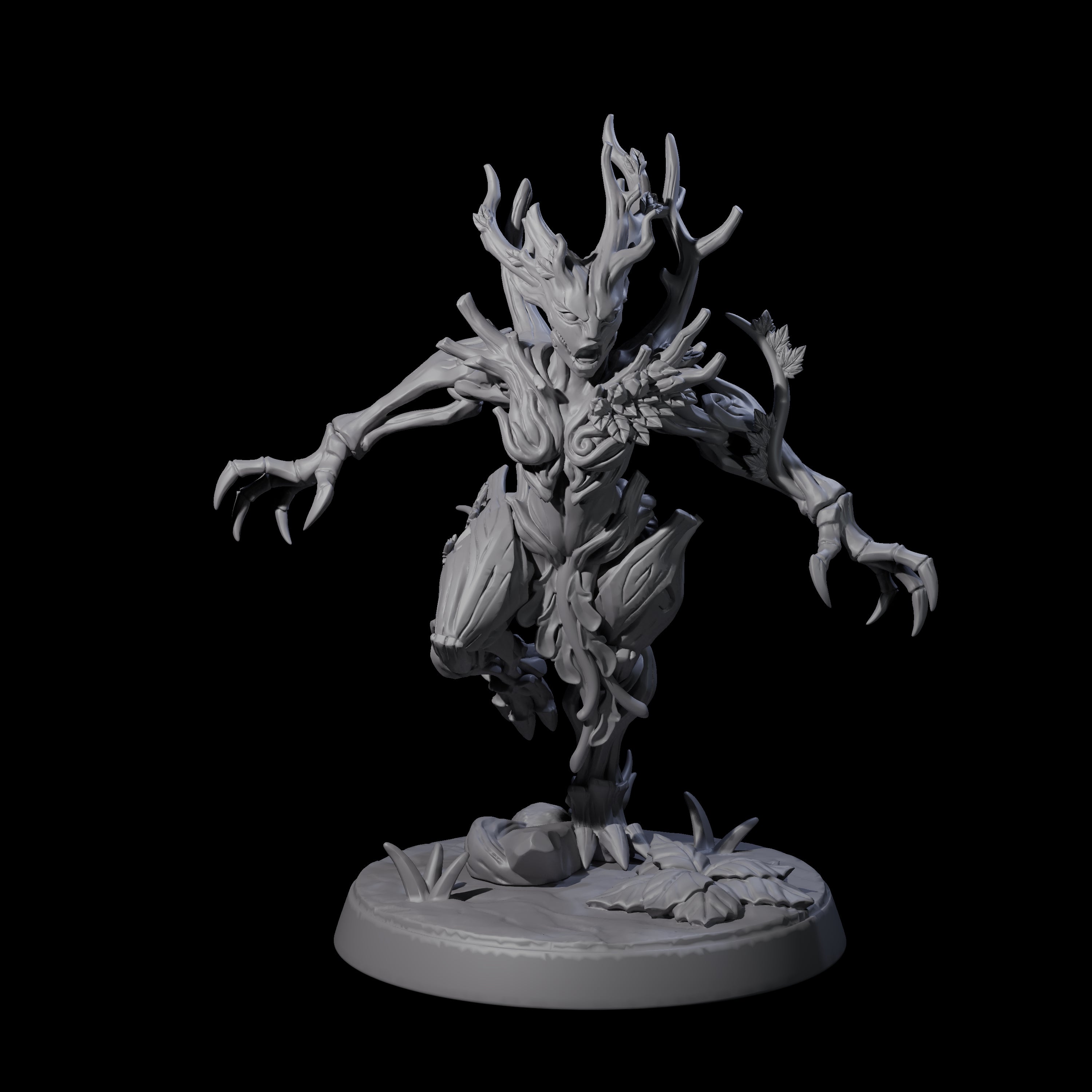 Six Thorny Twig Blights Miniature for Dungeons and Dragons, Pathfinder or other TTRPGs