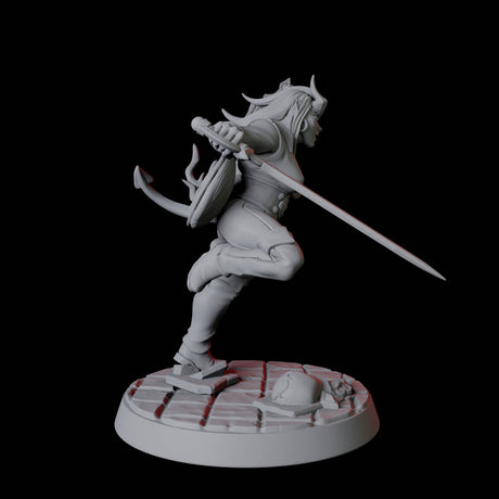 Six Tiefling Tricksters Miniature for Dungeons and Dragons, Pathfinder or other TTRPGs