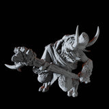 Six Tundra Trolls Miniature for Dungeons and Dragons, Pathfinder or other TTRPGs