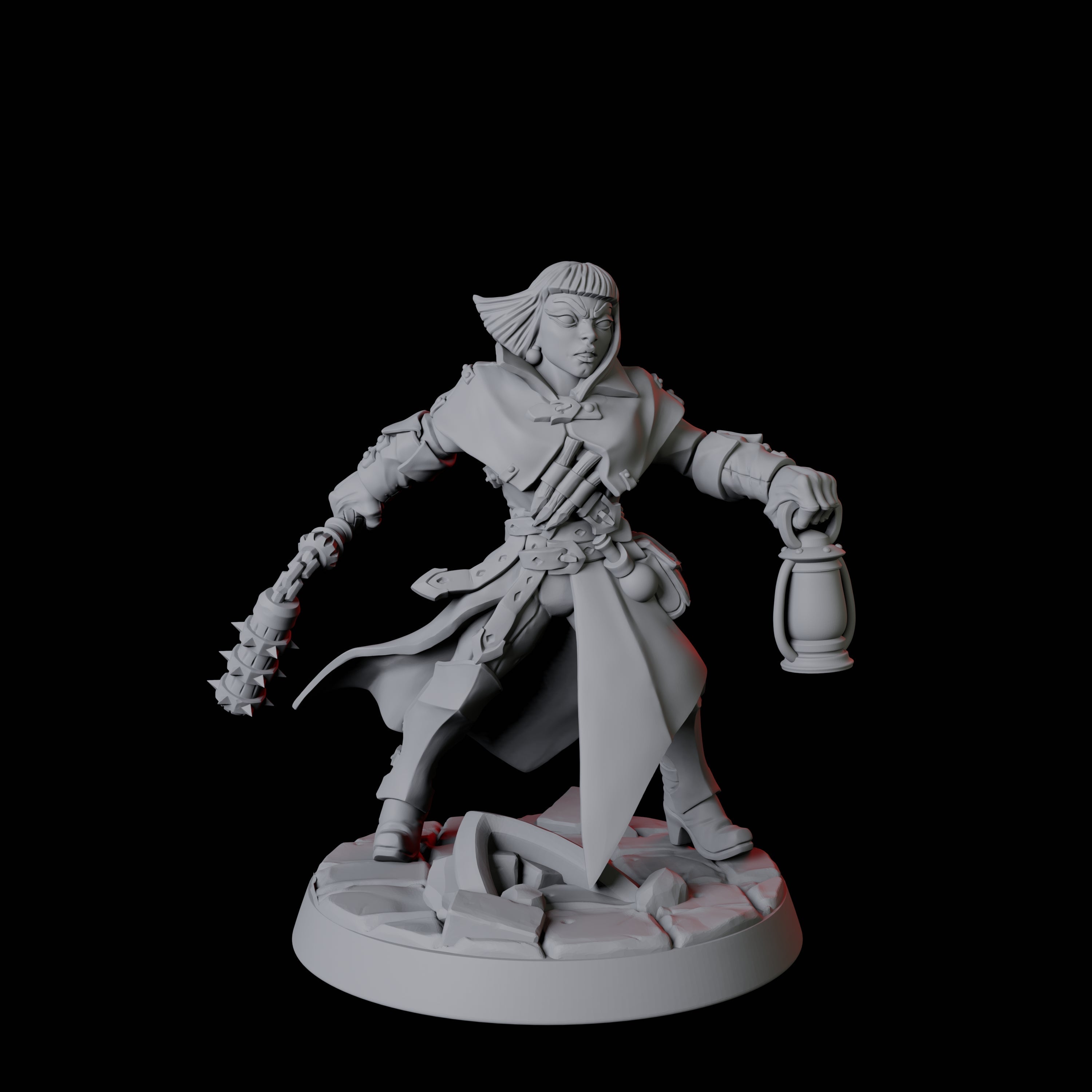 Six Vampire Hunters Miniature for Dungeons and Dragons, Pathfinder or other TTRPGs