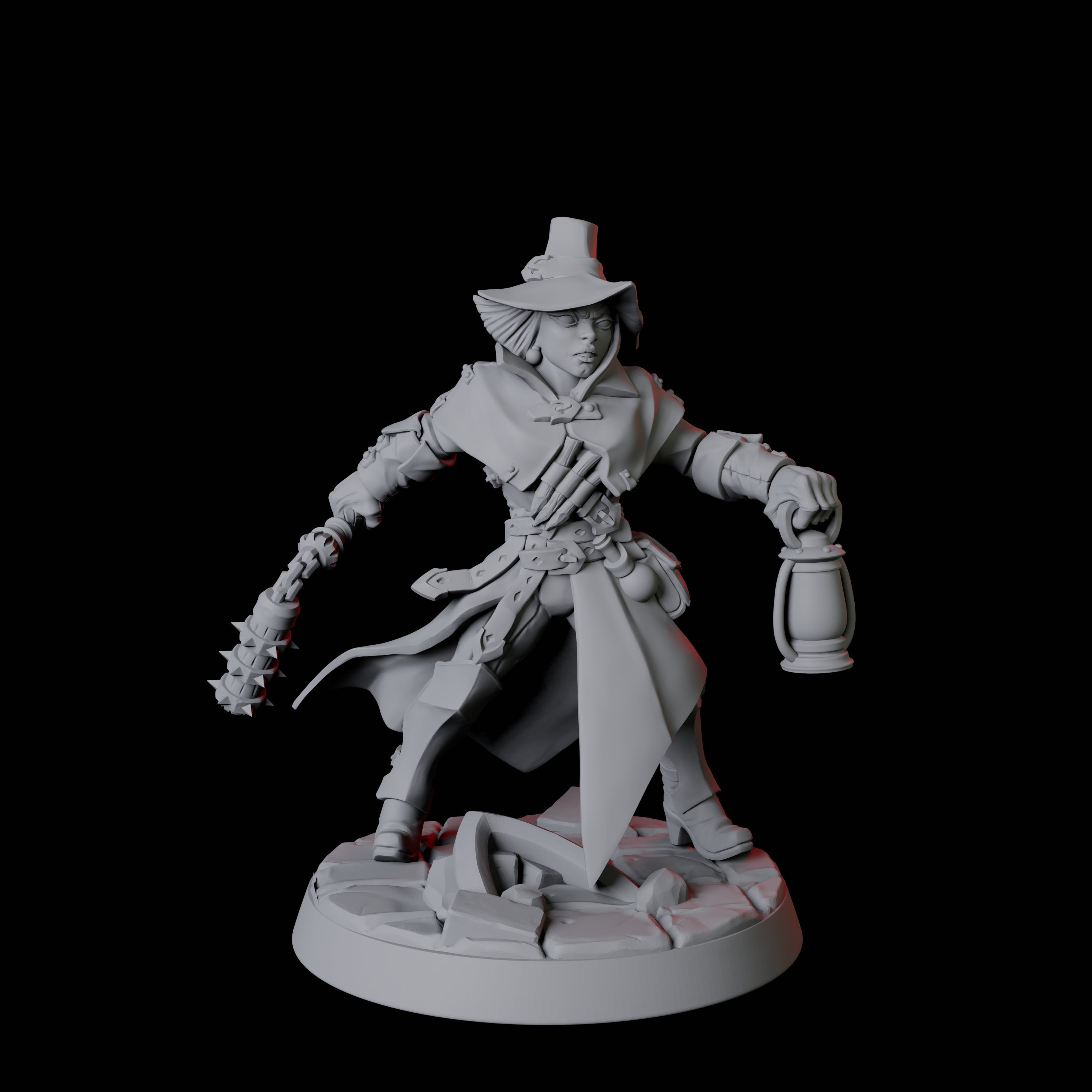 Six Vampire Hunters Miniature for Dungeons and Dragons, Pathfinder or other TTRPGs