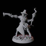 Six Vampire Hunters Miniature for Dungeons and Dragons, Pathfinder or other TTRPGs