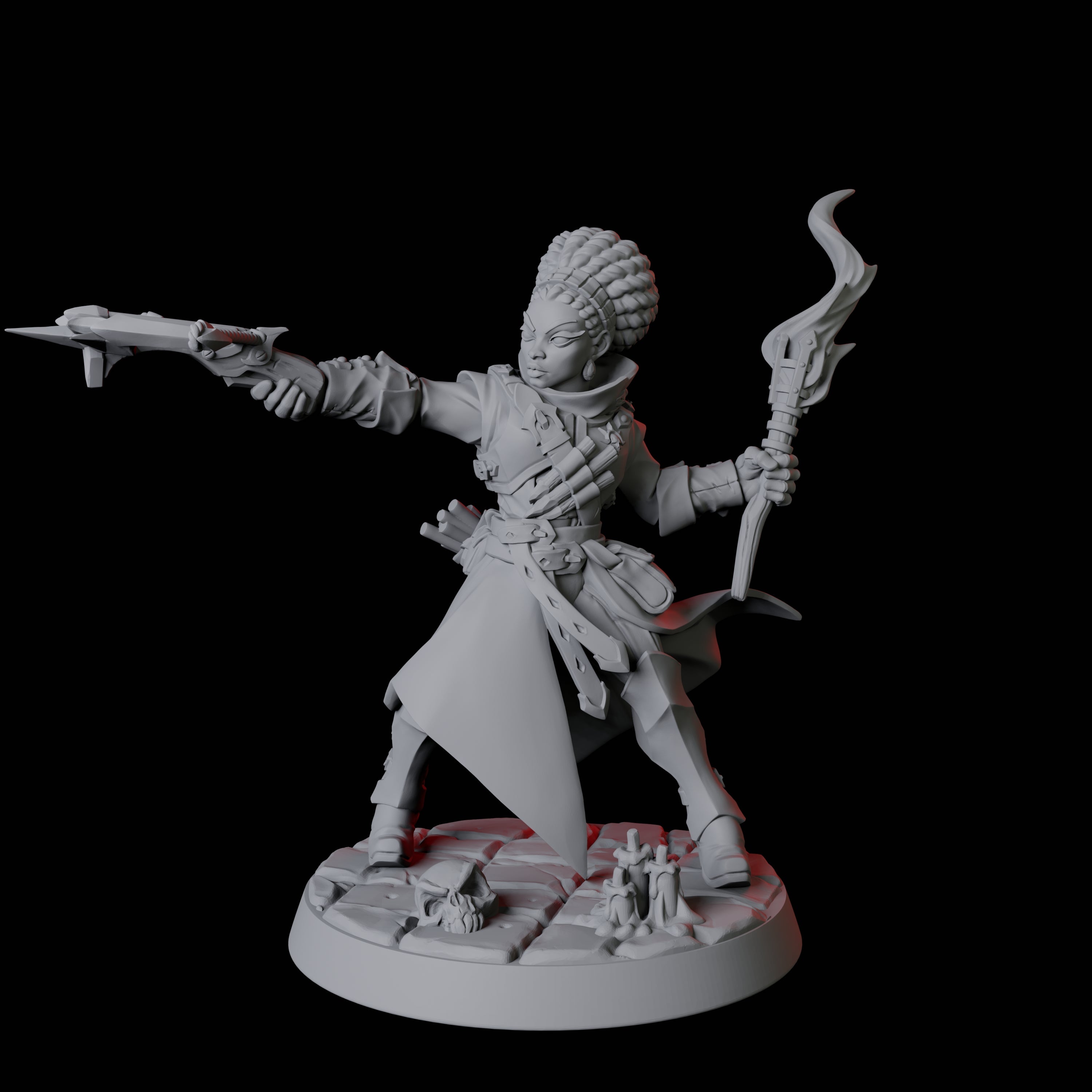 Six Vampire Hunters Miniature for Dungeons and Dragons, Pathfinder or other TTRPGs