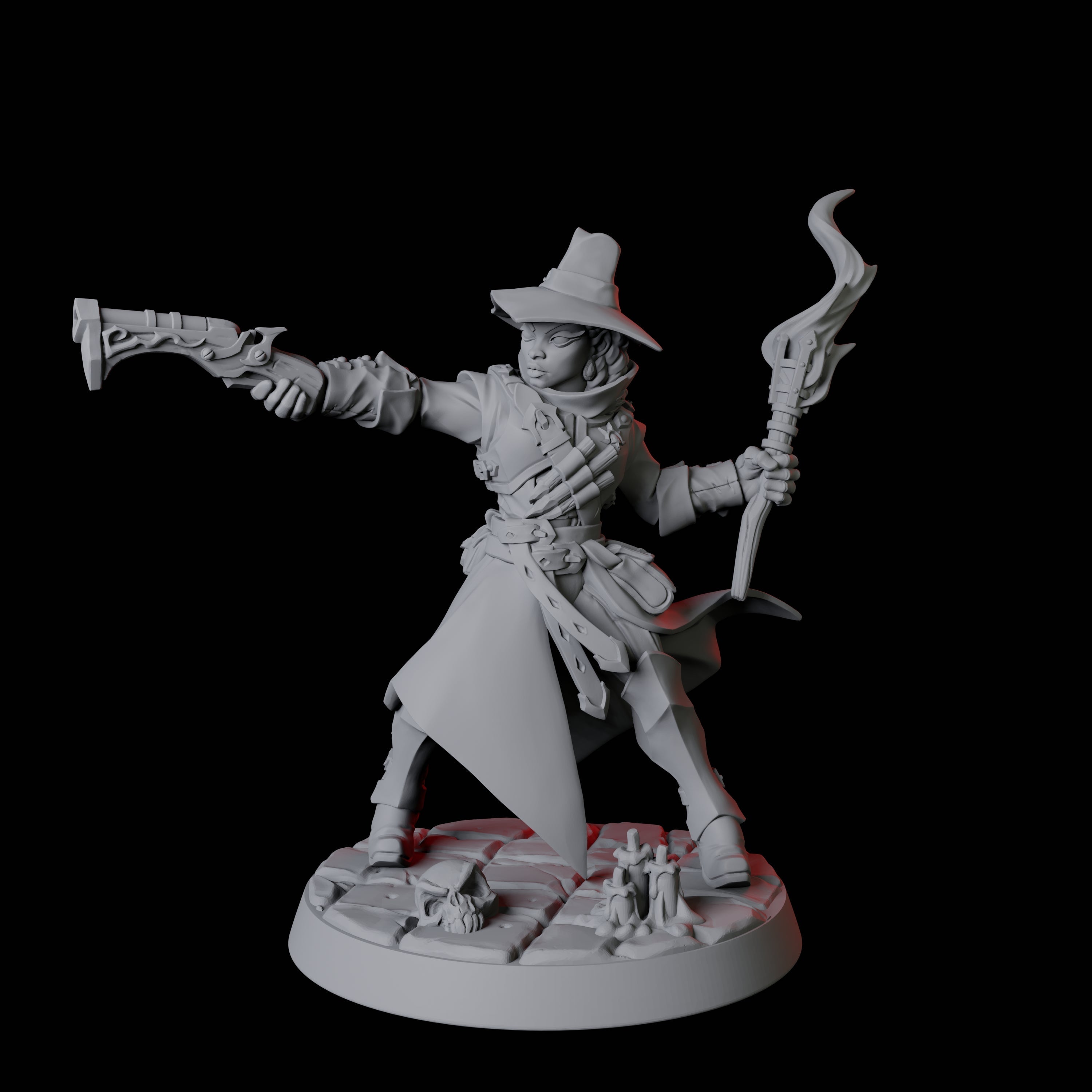 Six Vampire Hunters Miniature for Dungeons and Dragons, Pathfinder or other TTRPGs