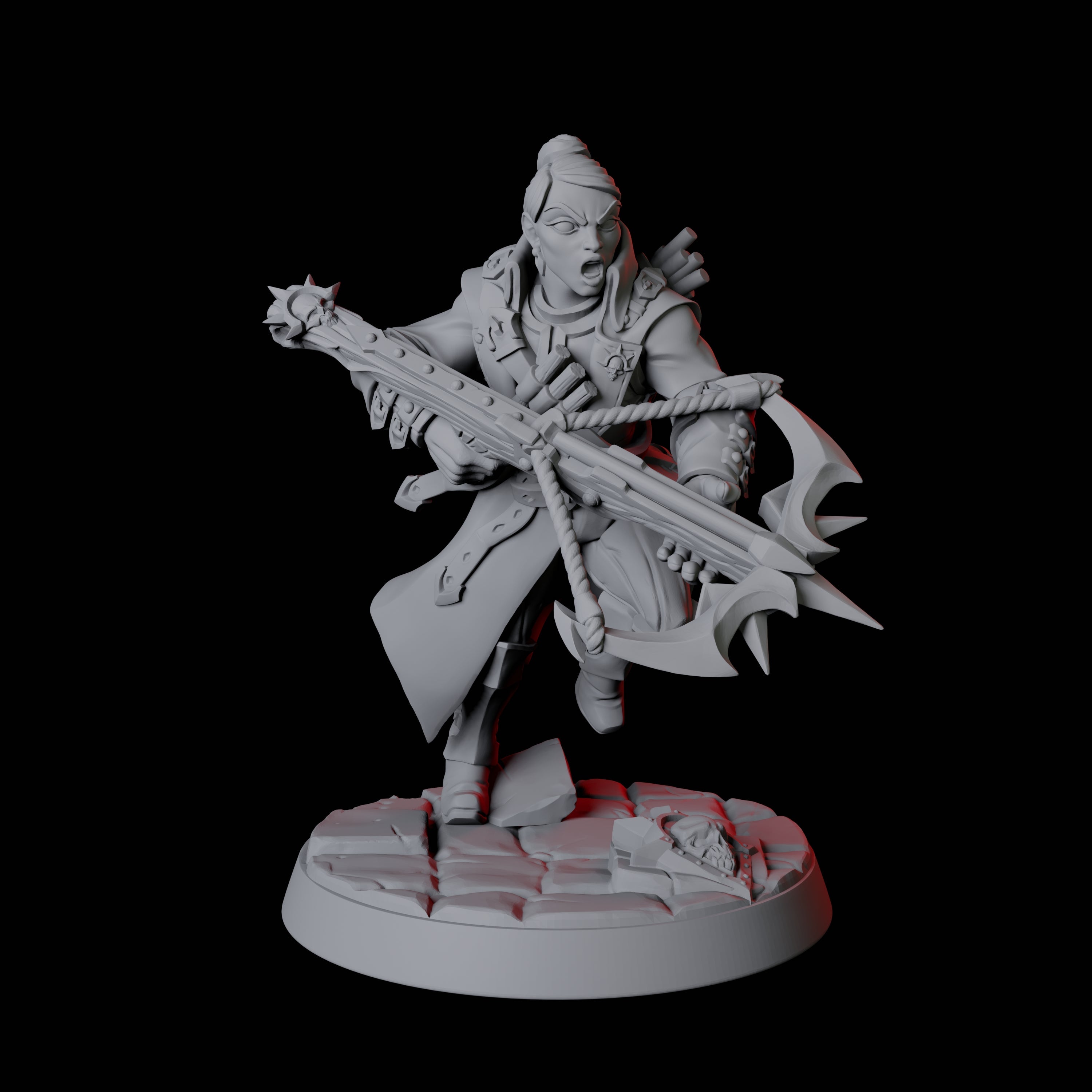 Six Vampire Hunters Miniature for Dungeons and Dragons, Pathfinder or other TTRPGs