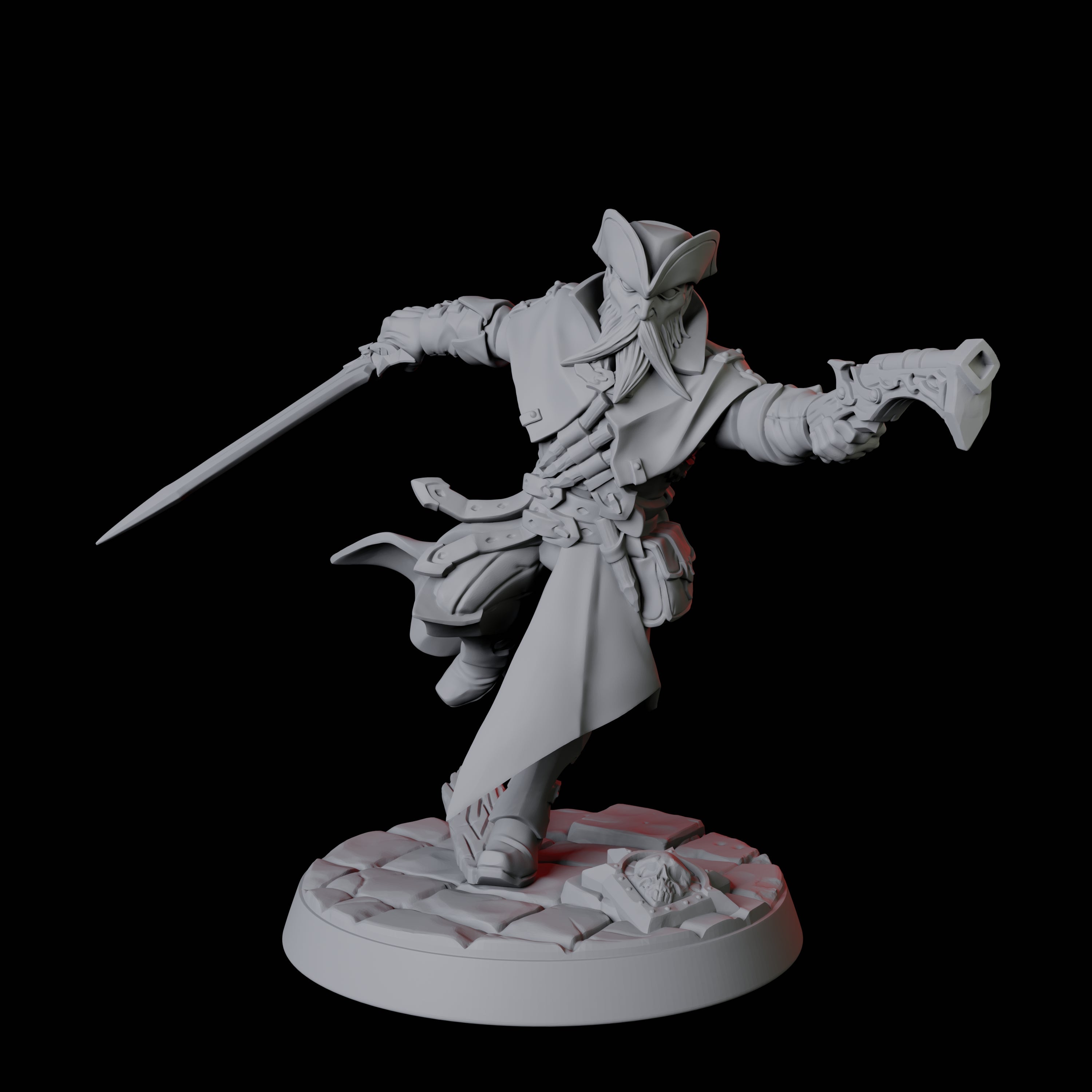 Six Vampire Hunters Miniature for Dungeons and Dragons, Pathfinder or other TTRPGs