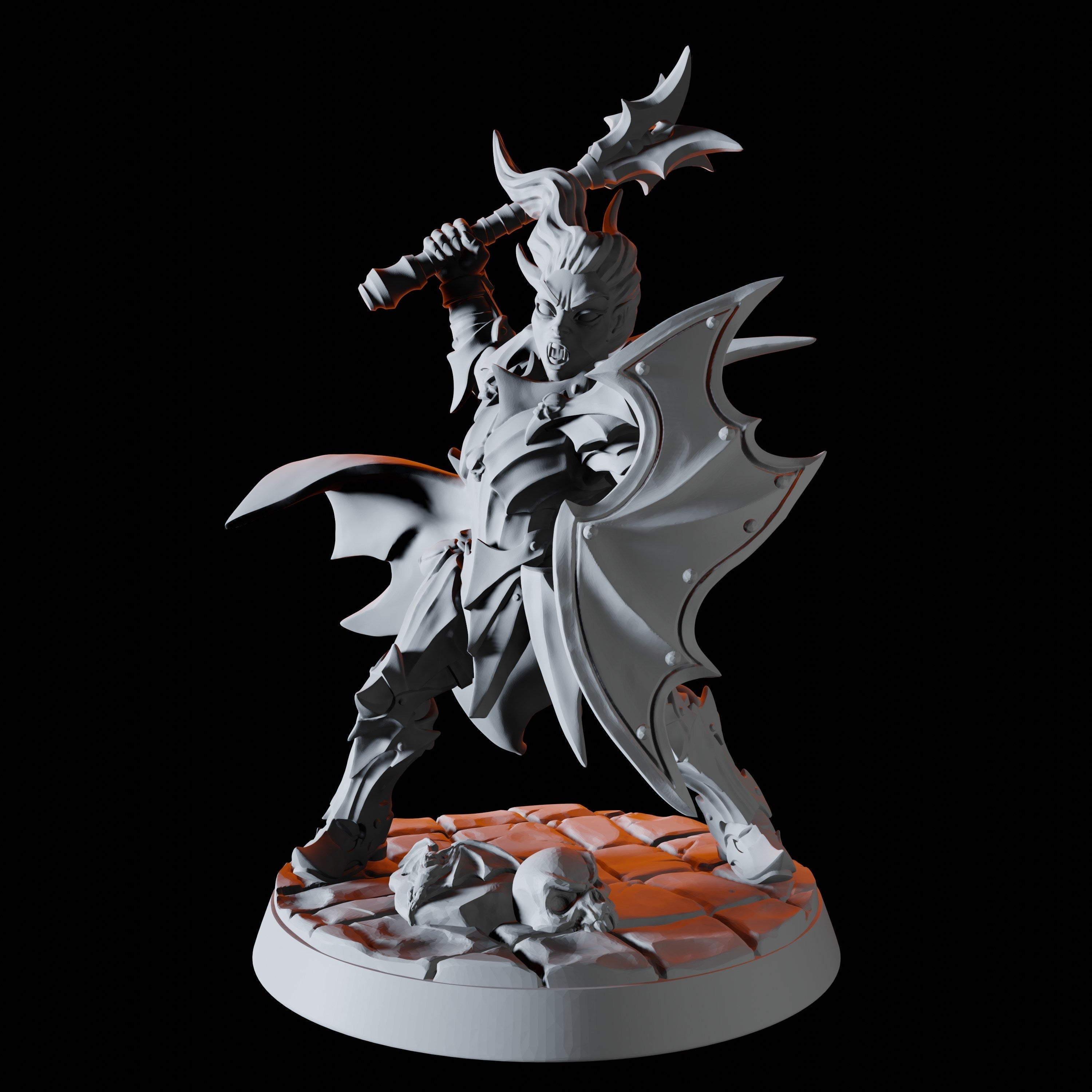 Six Vampire Spawn Miniatures for Dungeons and Dragons - Myth Forged