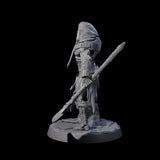 Skeletal Anbuis Priest Miniature for Dungeons and Dragons, Pathfinder or other TTRPGs