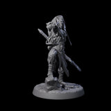 Skeletal Anbuis Priest Miniature for Dungeons and Dragons, Pathfinder or other TTRPGs