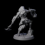 Skeletal Anbuis Priest Miniature for Dungeons and Dragons, Pathfinder or other TTRPGs