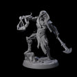 Skeletal Anbuis Priest Miniature for Dungeons and Dragons, Pathfinder or other TTRPGs
