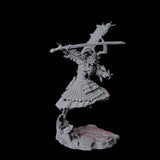 Skeletal Undead Samurai A Miniature for Dungeons and Dragons, Pathfinder or other TTRPGs