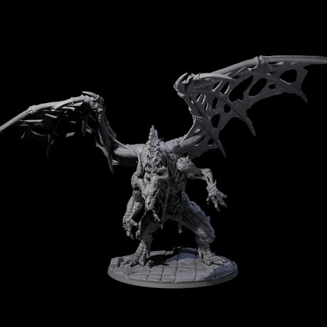 Skeletal Zombie Dragon Miniature for Dungeons and Dragons, Pathfinder or other TTRPGs