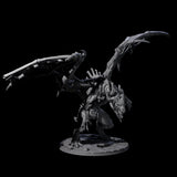 Skeletal Zombie Dragon Miniature for Dungeons and Dragons, Pathfinder or other TTRPGs