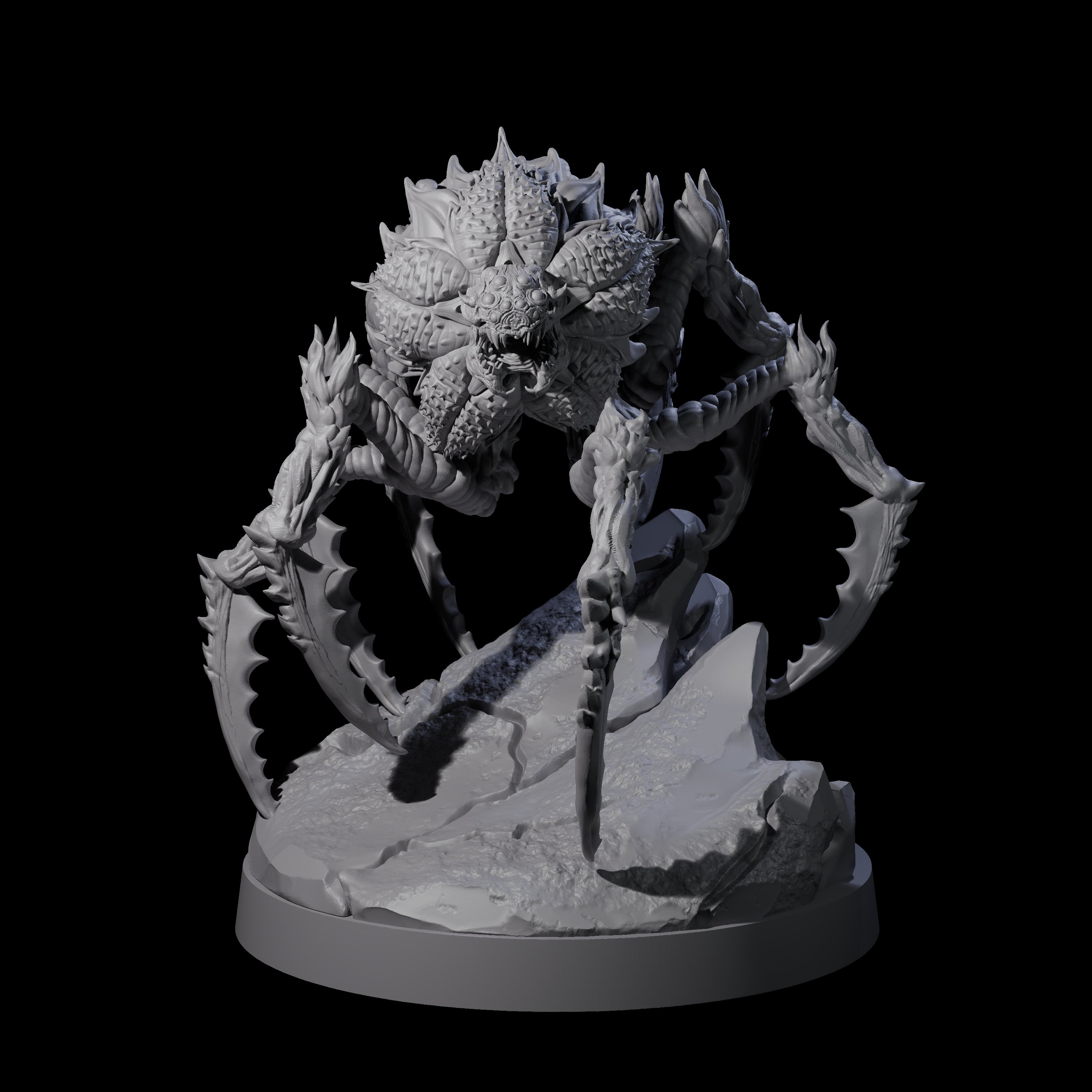 Skittering Bloomcrawler Miniature for Dungeons and Dragons, Pathfinder or other TTRPGs