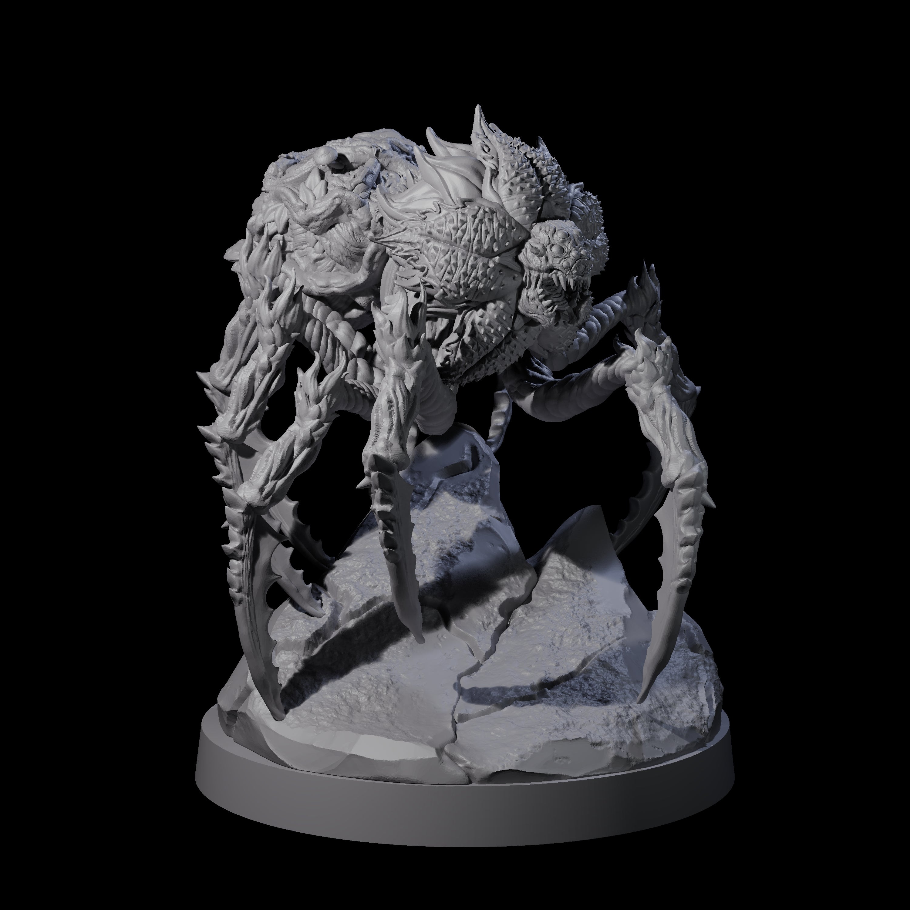 Skittering Bloomcrawler Miniature for Dungeons and Dragons, Pathfinder or other TTRPGs