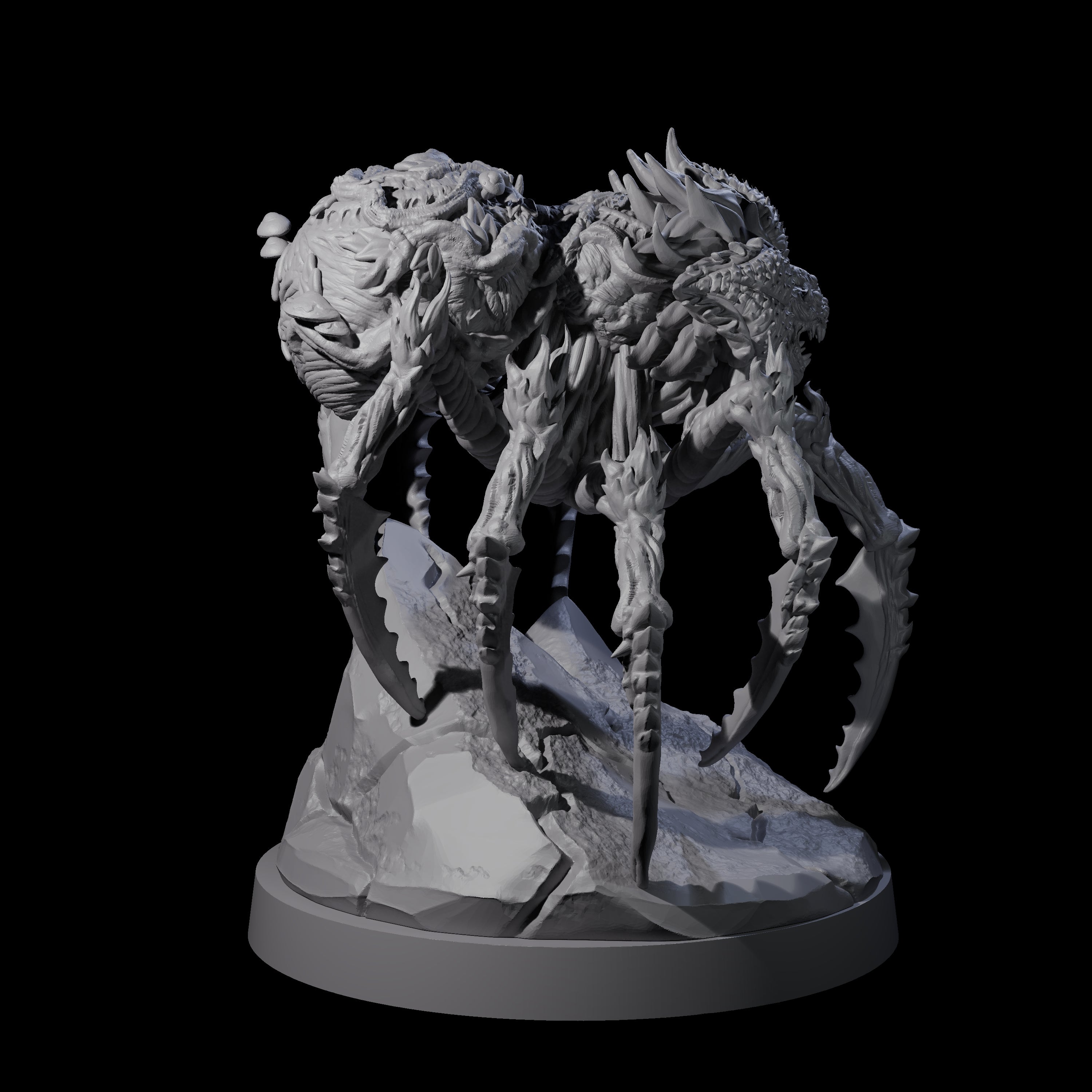 Skittering Bloomcrawler Miniature for Dungeons and Dragons, Pathfinder or other TTRPGs