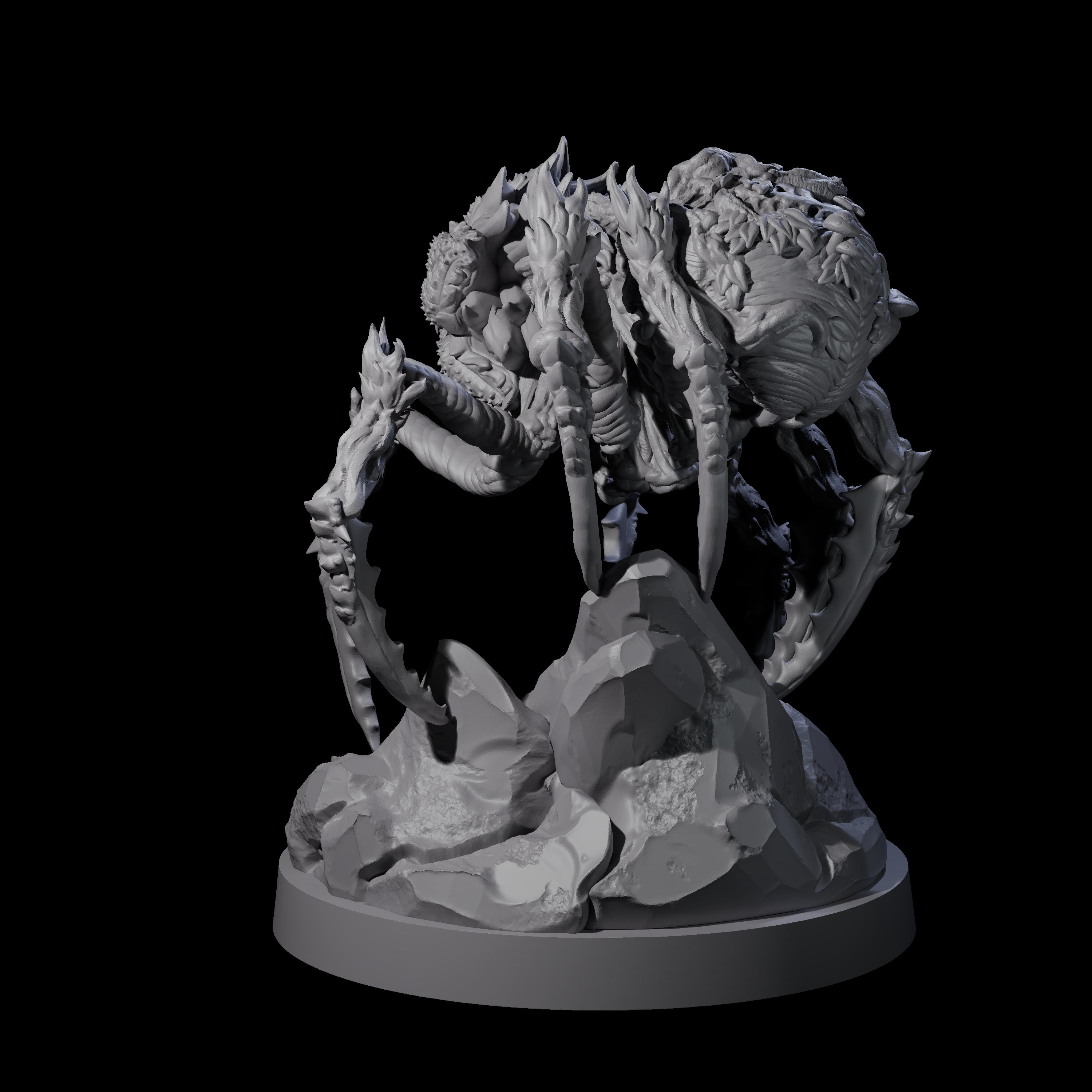 Skittering Bloomcrawler Miniature for Dungeons and Dragons, Pathfinder or other TTRPGs