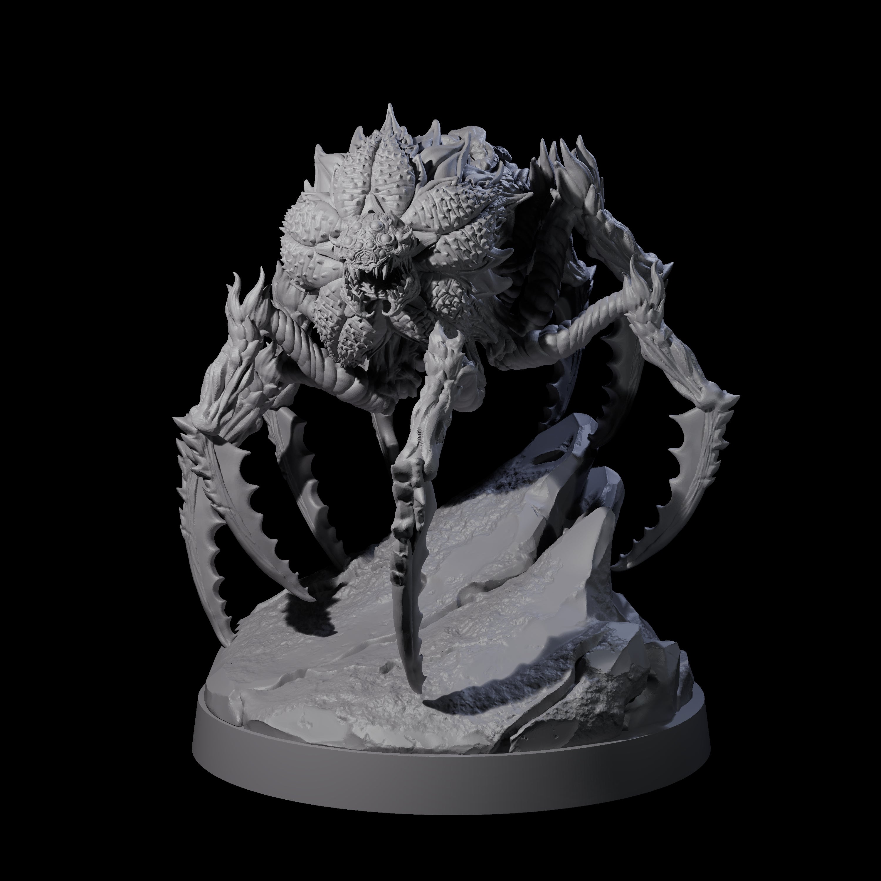 Skittering Bloomcrawler Miniature for Dungeons and Dragons, Pathfinder or other TTRPGs