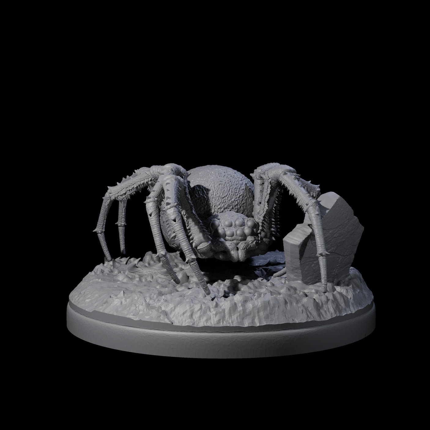 Skittering Cave Spider B Miniature for Dungeons and Dragons, Pathfinder or other TTRPGs