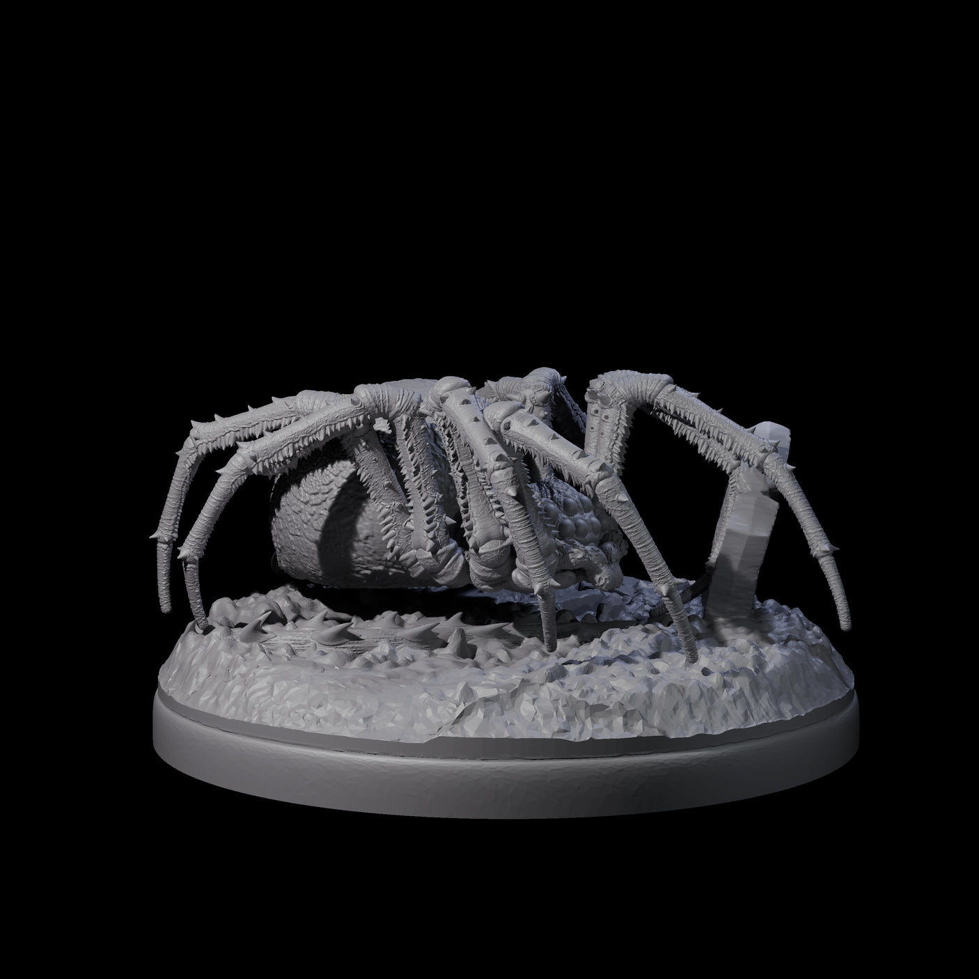 Skittering Cave Spider B Miniature for Dungeons and Dragons, Pathfinder or other TTRPGs