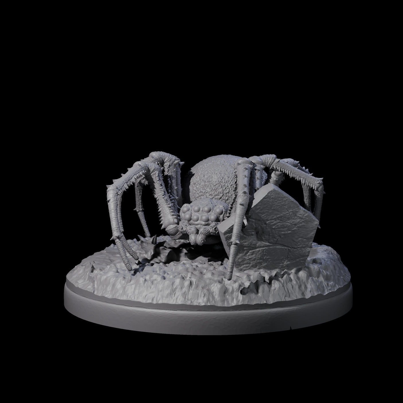 Skittering Cave Spider B Miniature for Dungeons and Dragons, Pathfinder or other TTRPGs