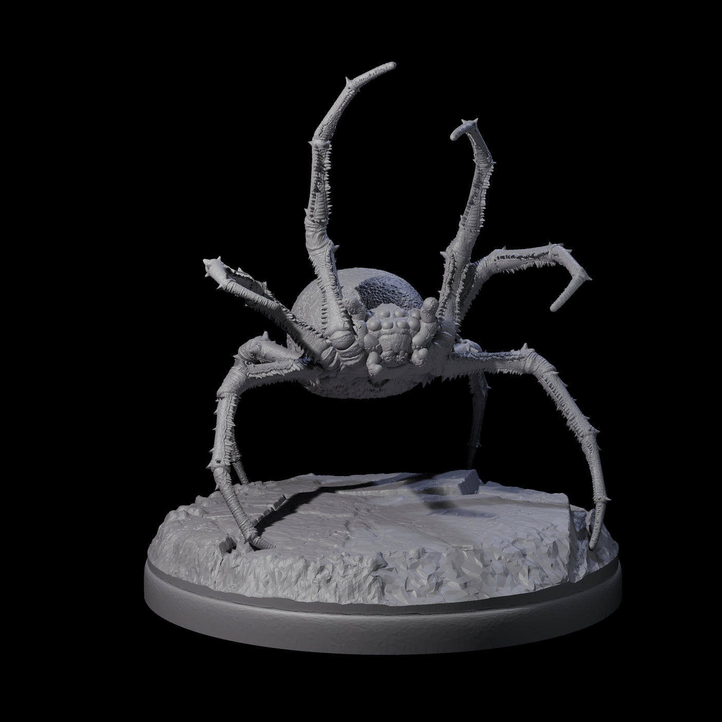 Skittering Cave Spider C Miniature for Dungeons and Dragons, Pathfinder or other TTRPGs