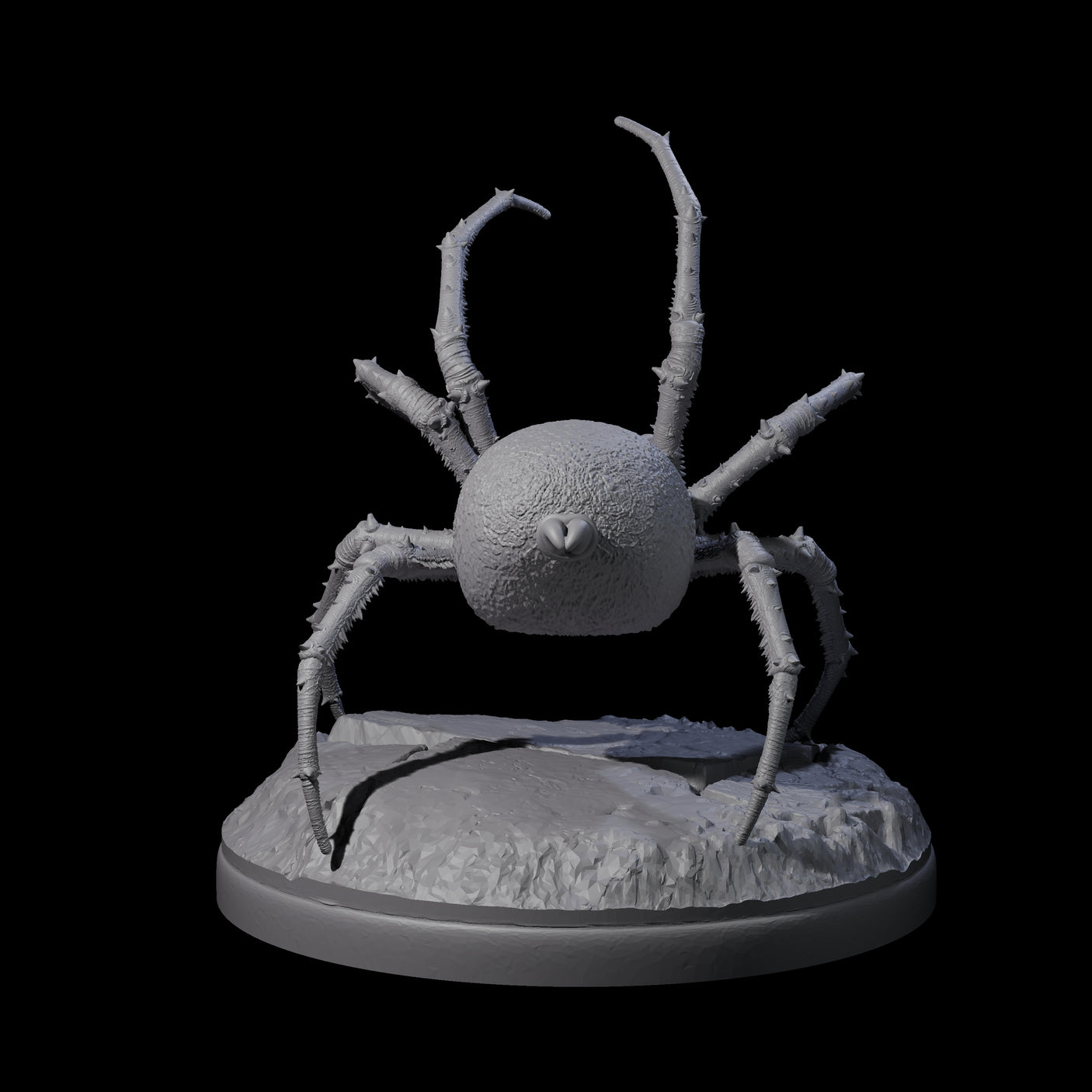 Skittering Cave Spider C Miniature for Dungeons and Dragons, Pathfinder or other TTRPGs