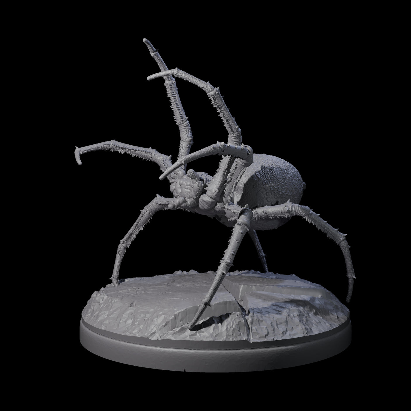 Skittering Cave Spider C Miniature for Dungeons and Dragons, Pathfinder or other TTRPGs