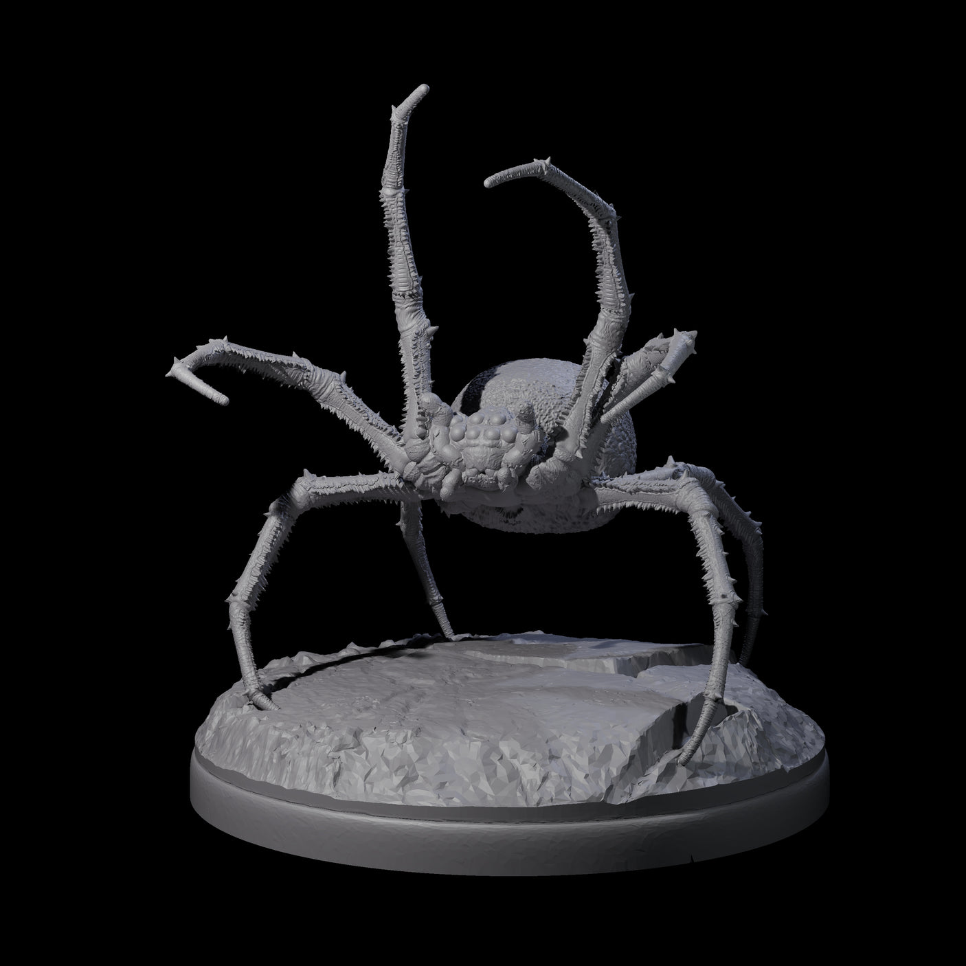 Skittering Cave Spider C Miniature for Dungeons and Dragons, Pathfinder or other TTRPGs