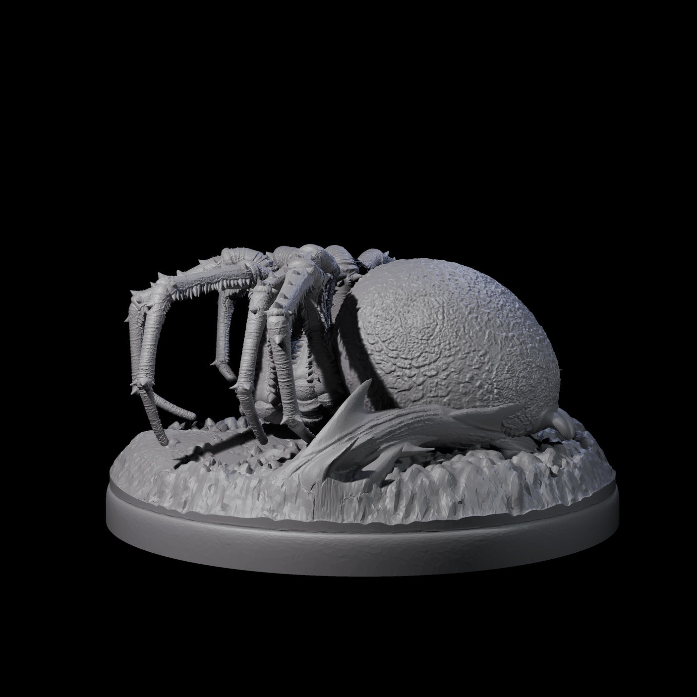 Skittering Cave Spider E Miniature for Dungeons and Dragons, Pathfinder or other TTRPGs