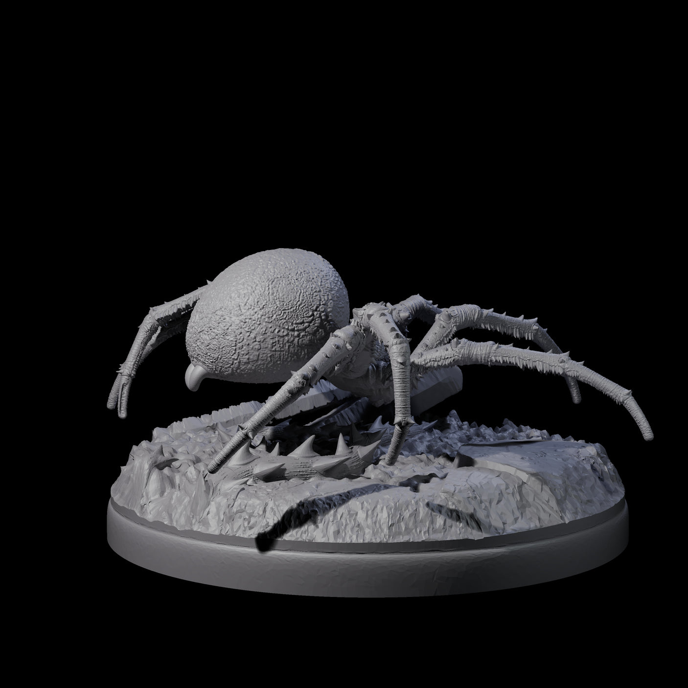 Skittering Cave Spider F Miniature for Dungeons and Dragons, Pathfinder or other TTRPGs
