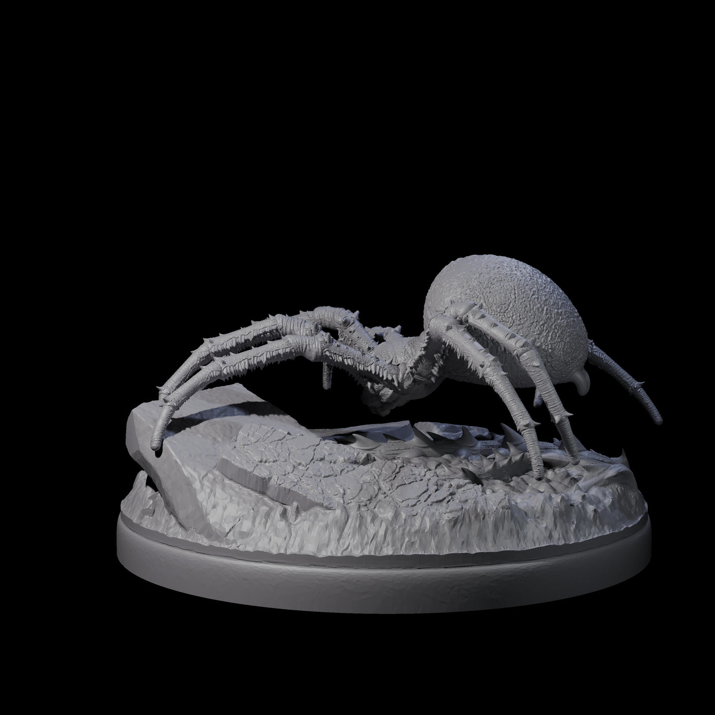 Skittering Cave Spider F Miniature for Dungeons and Dragons, Pathfinder or other TTRPGs
