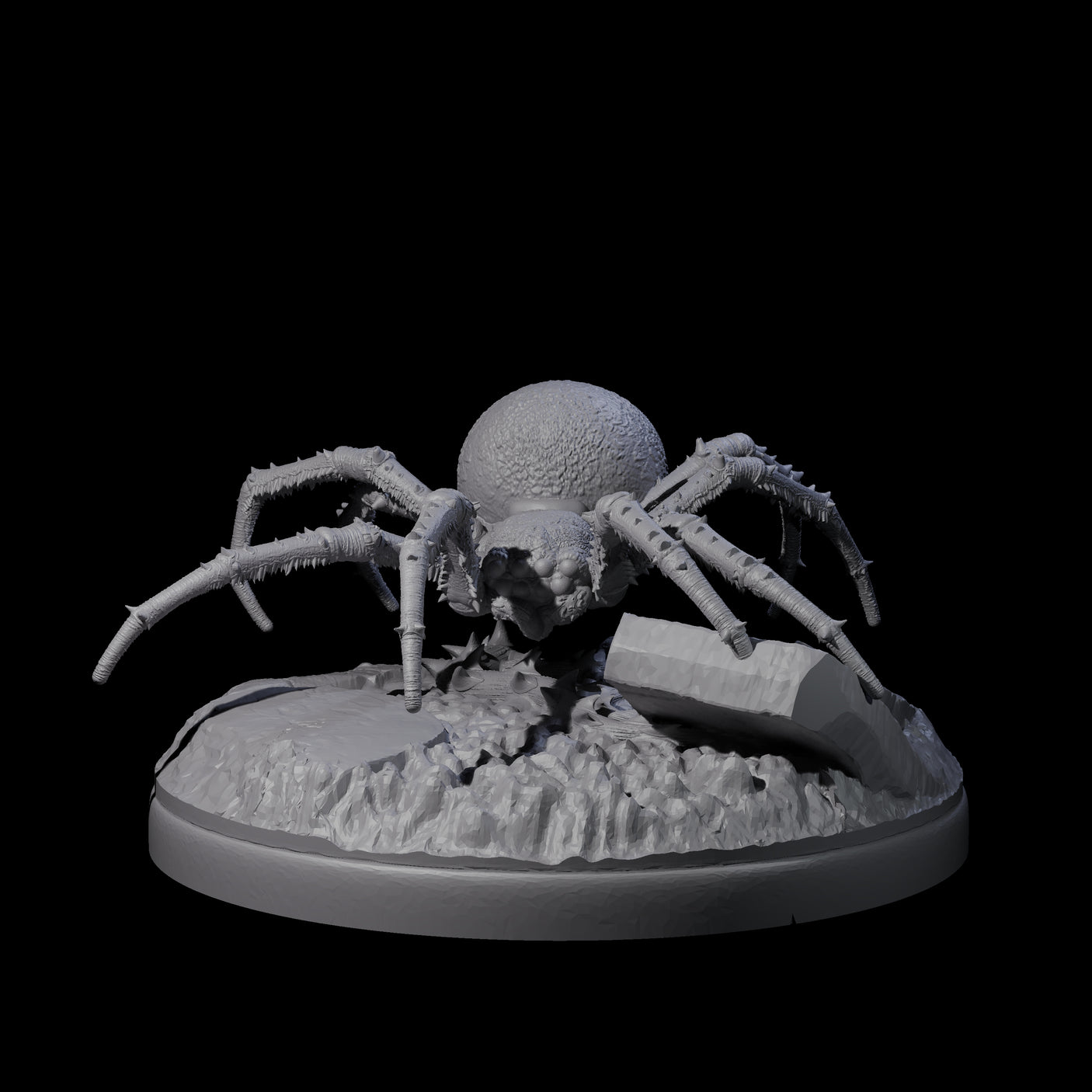 Skittering Cave Spider F Miniature for Dungeons and Dragons, Pathfinder or other TTRPGs