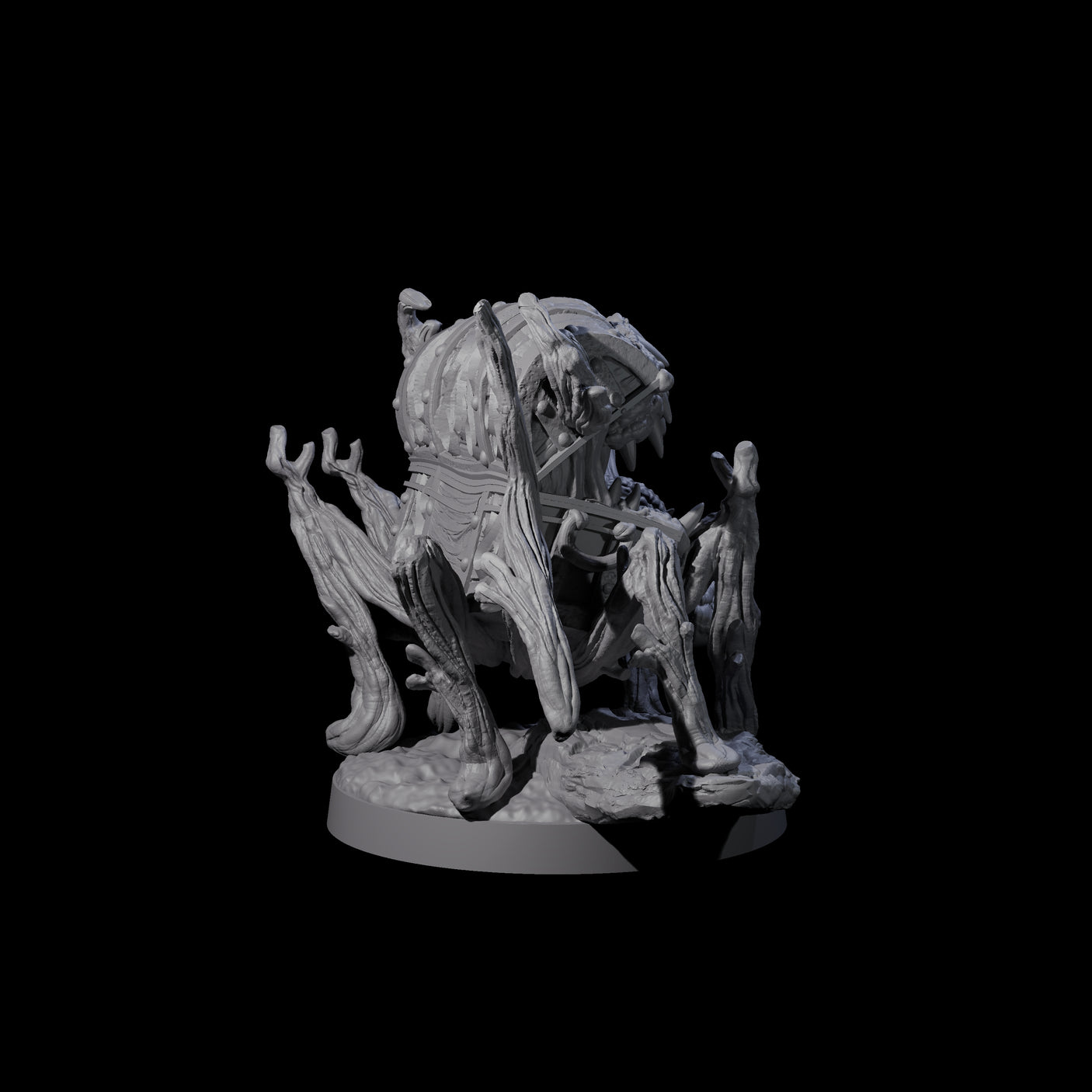 Skittering Chest Mimic Miniature for Dungeons and Dragons, Pathfinder or other TTRPGs
