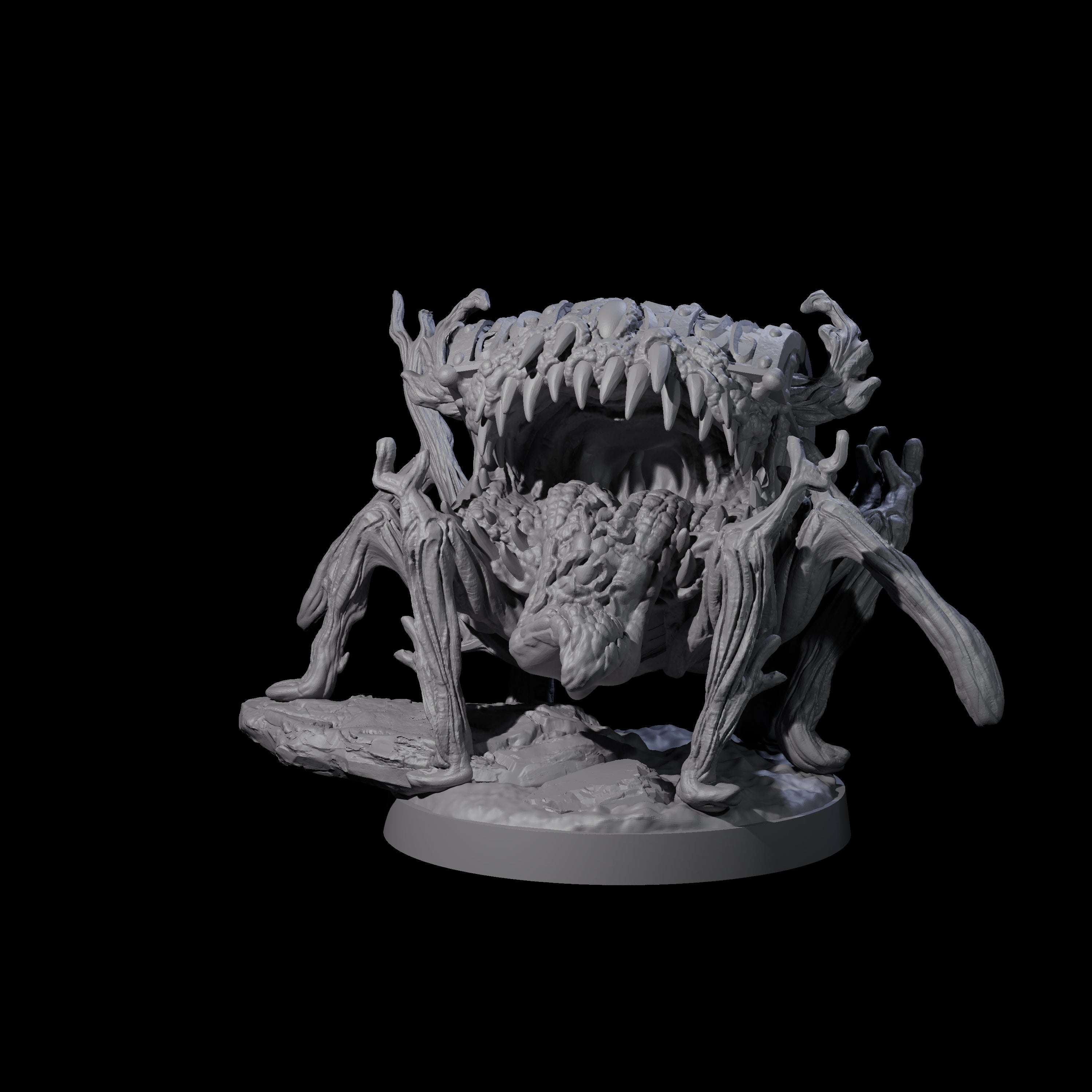 Skittering Chest Mimic Miniature for Dungeons and Dragons, Pathfinder or other TTRPGs