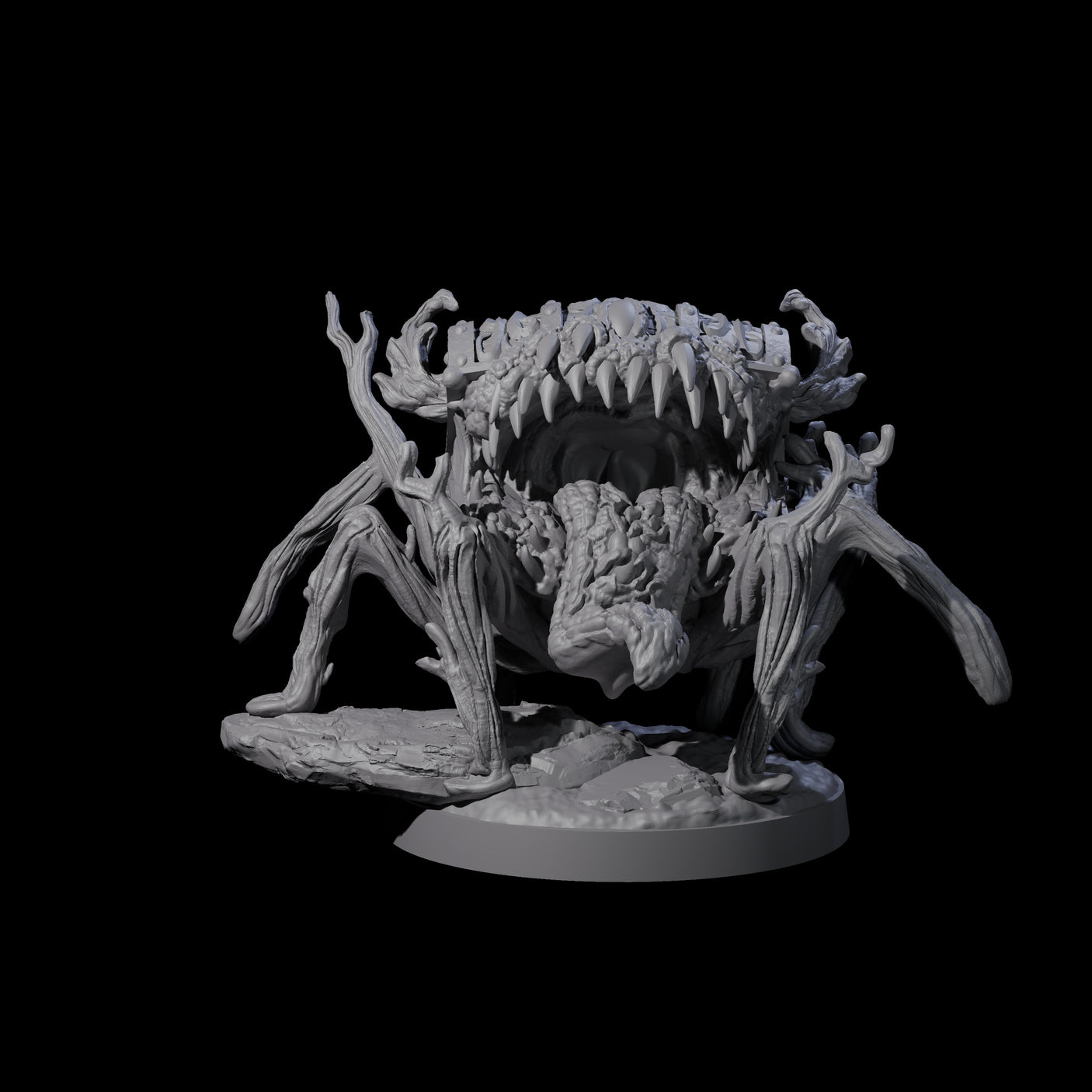 Skittering Chest Mimic Miniature for Dungeons and Dragons, Pathfinder or other TTRPGs