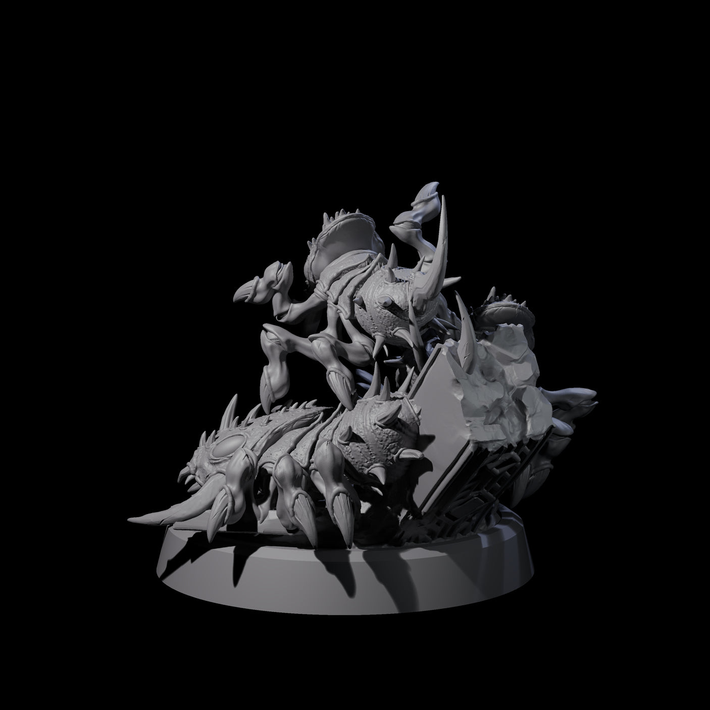 Skittering Insectoid Young Miniature for Dungeons and Dragons, Pathfinder or other TTRPGs