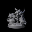 Skittering Insectoid Young Miniature for Dungeons and Dragons, Pathfinder or other TTRPGs