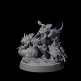 Skittering Insectoid Young Miniature for Dungeons and Dragons, Pathfinder or other TTRPGs