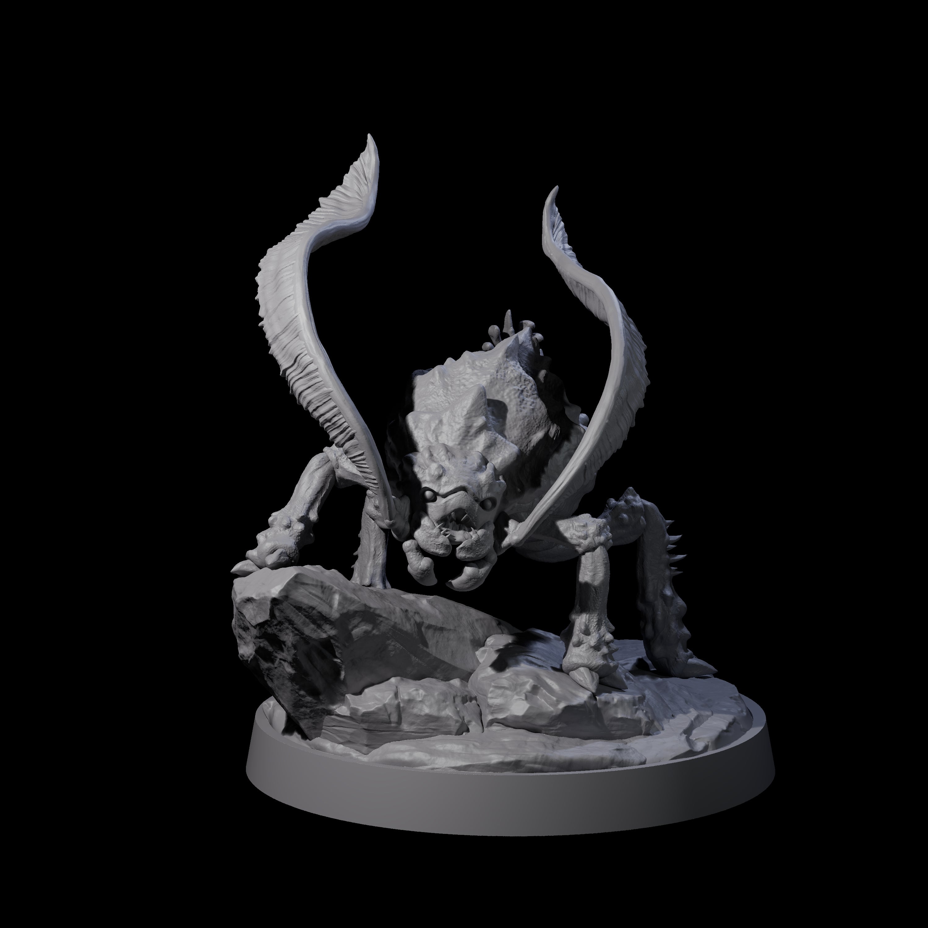 Skittering Rust Monster Miniature for Dungeons and Dragons, Pathfinder or other TTRPGs