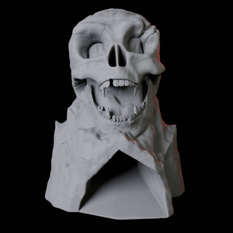 Skull Mountain Dice Tower Miniature for Dungeons and Dragons, Pathfinder or other TTRPGs