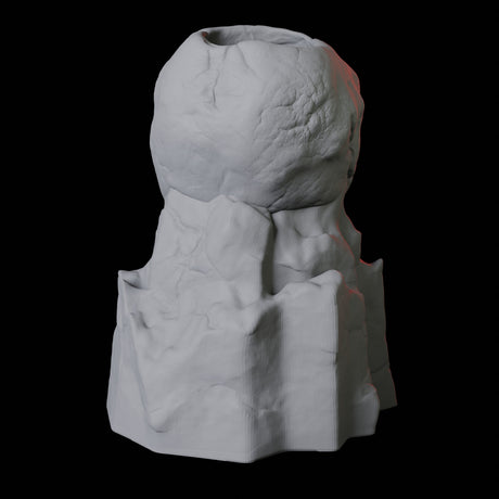 Skull Mountain Dice Tower Miniature for Dungeons and Dragons, Pathfinder or other TTRPGs