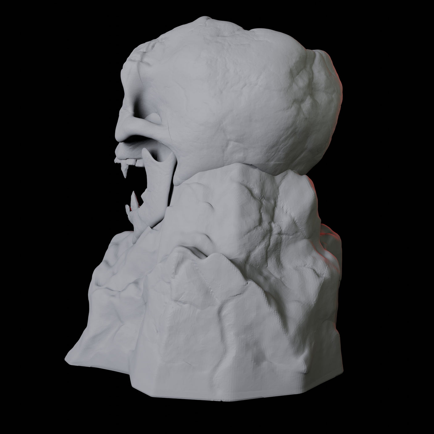 Skull Mountain Dice Tower Miniature for Dungeons and Dragons, Pathfinder or other TTRPGs