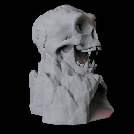 Skull Mountain Dice Tower Miniature for Dungeons and Dragons, Pathfinder or other TTRPGs